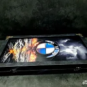 На память: Нарды под стеклом «BMW» — фотография 7
