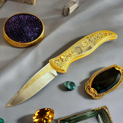 Складной нож «Олень» — оригинальный подарок