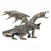 На память: Статуэтка «Дракон» из бронзы — фотография 4