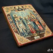 Икона "Собор целителей, чудотворцев " — оригинальный подарок — фотография 5