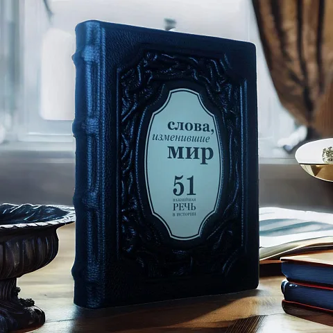Слова, изменившие мир. 51 важнейшая речь в истории — книга — необычный подарок