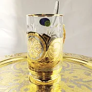 Чайный набор с самоваром. Златоуст — красивый подарок — фотография 2