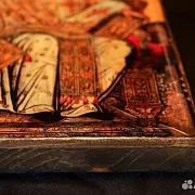 Икона "Спиридон Тримифунтский на троне" в подарок — фотография 5