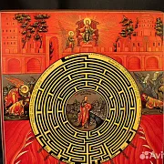 Подарочная икона деревянная "Лабиринт Веры" — фотография 6