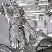 На память: Стеклянная композиция «Ремонт батискафа» — фотография 3