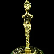Декоративные подсвечники «Греческие» из нефрита — красивый подарок — фотография 3