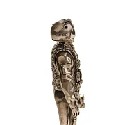 На память: Бронзовая статуэтка «Лётчик ВВС России», 155×60×25 мм — фотография 4