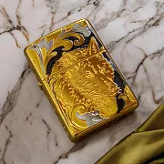 Сувенирная зажигалка Zippo "Вожак и стая" — оригинальный подарок — фотография 1