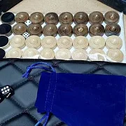 Нарды под стеклом «Королевская кобра» — необычный подарок — фотография 6