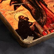 Икона "Спас Смоленский" с припадающими — оригинальный подарок — фотография 6