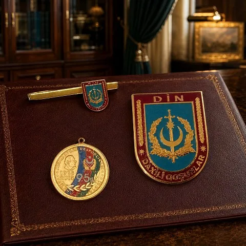 Сувениры с символикой МВД Азербайджана — красивый подарок
