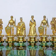 Шахматы «Малахит» — необычный подарок — фотография 8