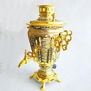 Чайный набор с самоваром. Златоуст — красивый подарок — фотография 7