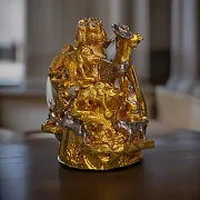 Позолоченный колокольчик «Дикие звери» — красивый подарок — фотография 1