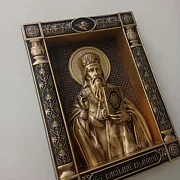 Икона Василий Великий — оригинальный подарок — фотография 2