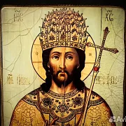 Икона "Христос - Великий Архиерей " — необычный подарок — фотография 6
