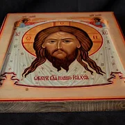 На память: Икона "Спас Нерукотворный c Архангелами" — фотография 4