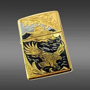 Оригинальная зажигалка Zippo "Сокол" — красивый подарок — фотография 2