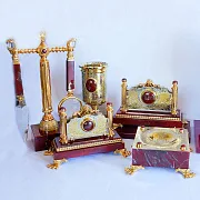 Подарочный письменный набор "Яшмовый". Златоуст — фотография 2