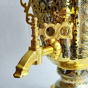 Чайный набор с самоваром. Златоуст — красивый подарок — фотография 6
