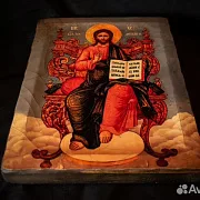 На память: Икона "Христос Вседежитель на Престоле" — фотография 4