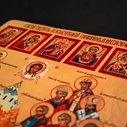 Икона "Собор покровителей охотников и рыболовов" — необычный подарок — фотография 6