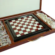 Подарочные шахматы из яшмы — фотография 6